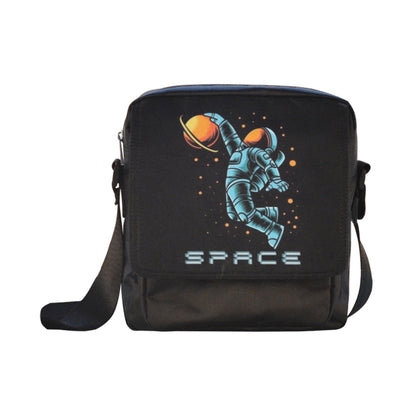 Astronaut Basketball - Crossbody Nylon Bag Crossbody Bags Printed Offshore