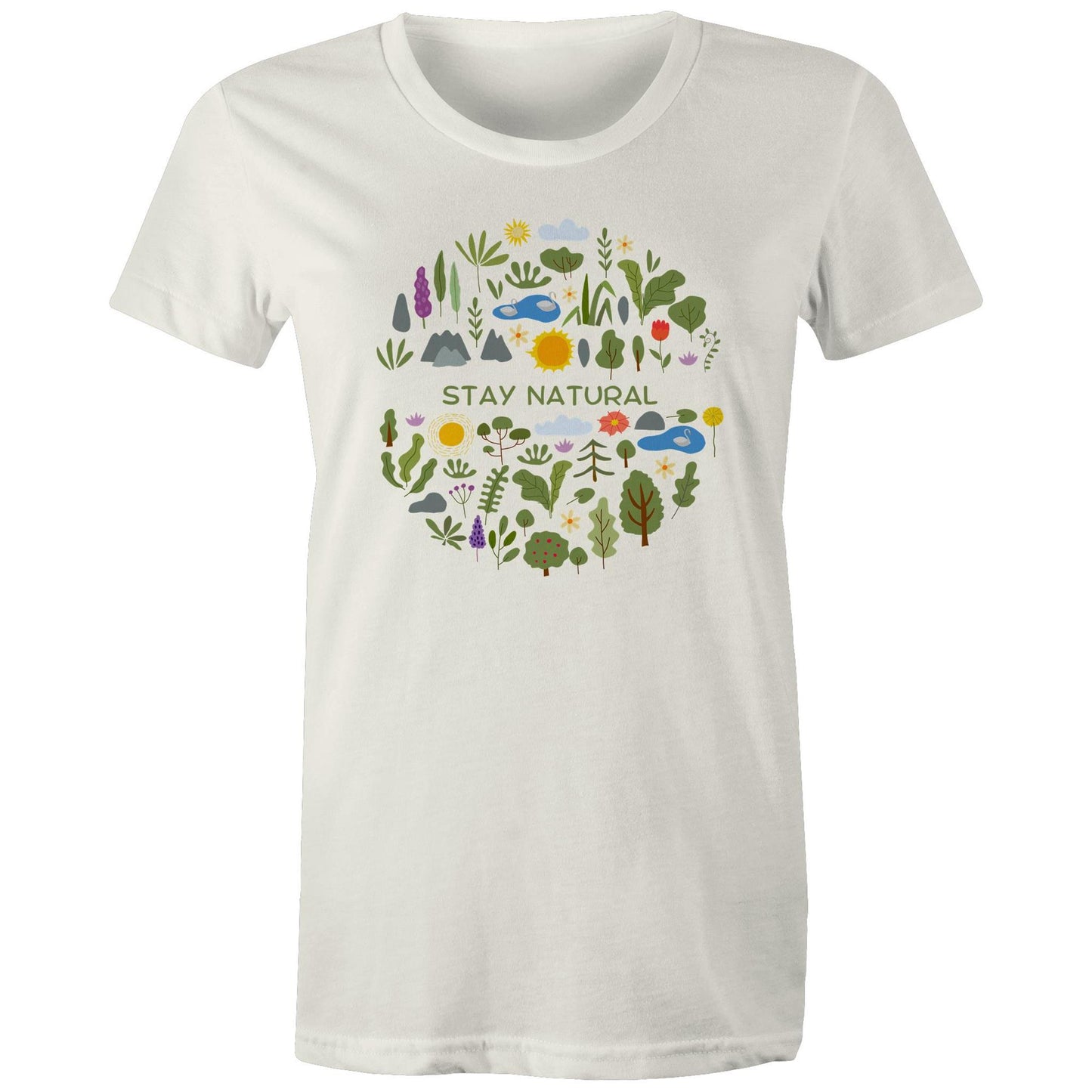 Stay Natural - Womens T-shirt