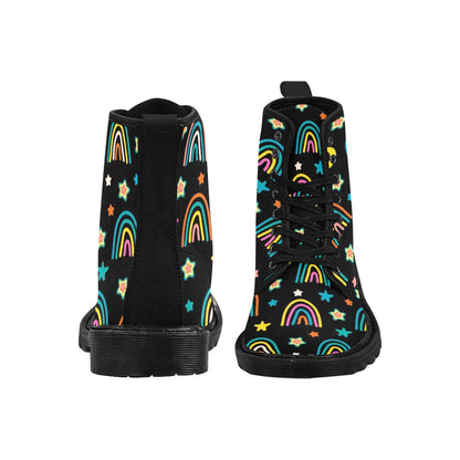 Rainbows - Martin Boots for Men (Black)