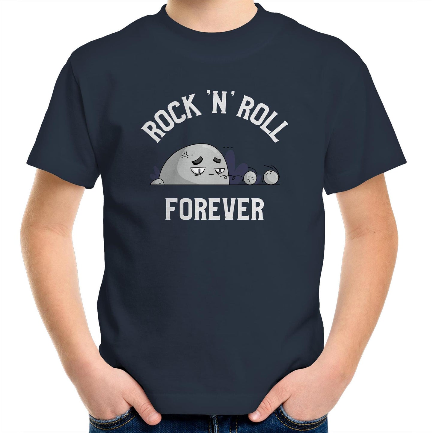 Rock And Roll Forever - Kids Youth T-Shirt