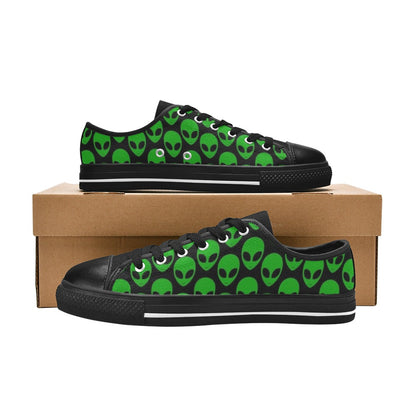 Aliens - Women's Classic Canvas Shoes