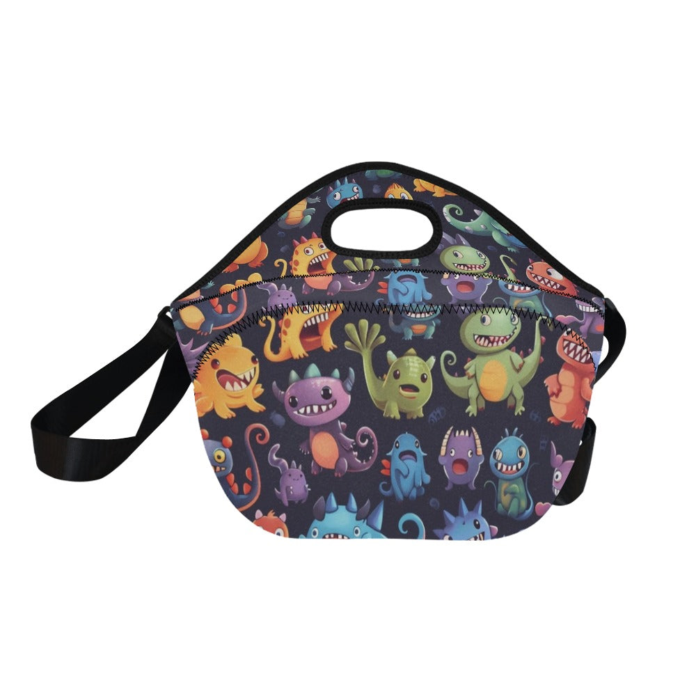 Monster Mania - Neoprene Lunch Bag/Large