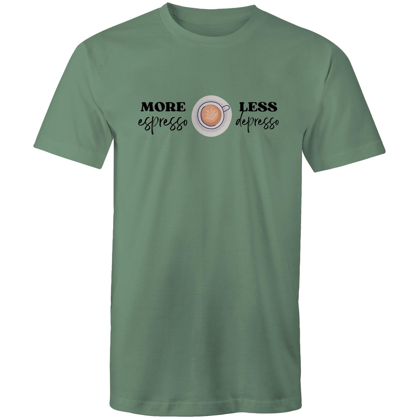 More Espresso Less Depresso - Mens T-Shirt