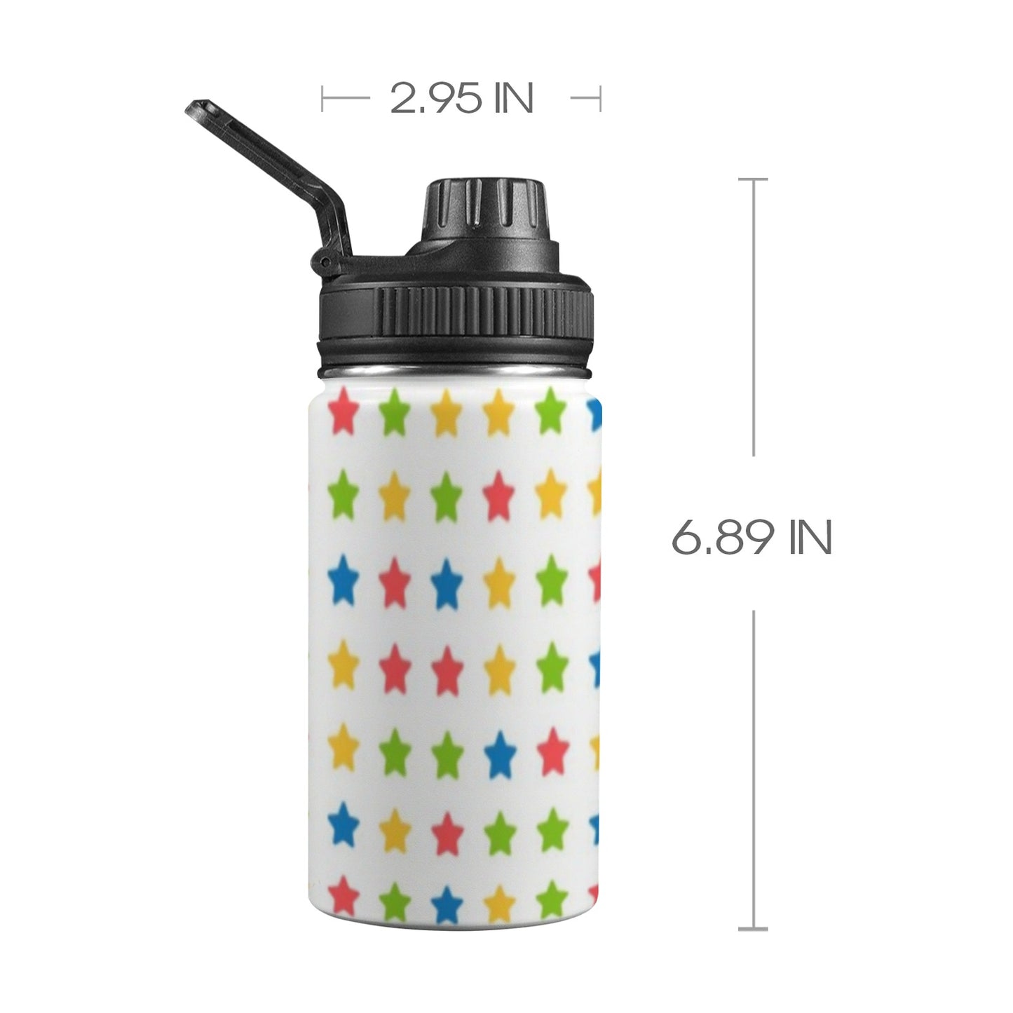 Stars - Kids Water Bottle with Chug Lid (12 oz)