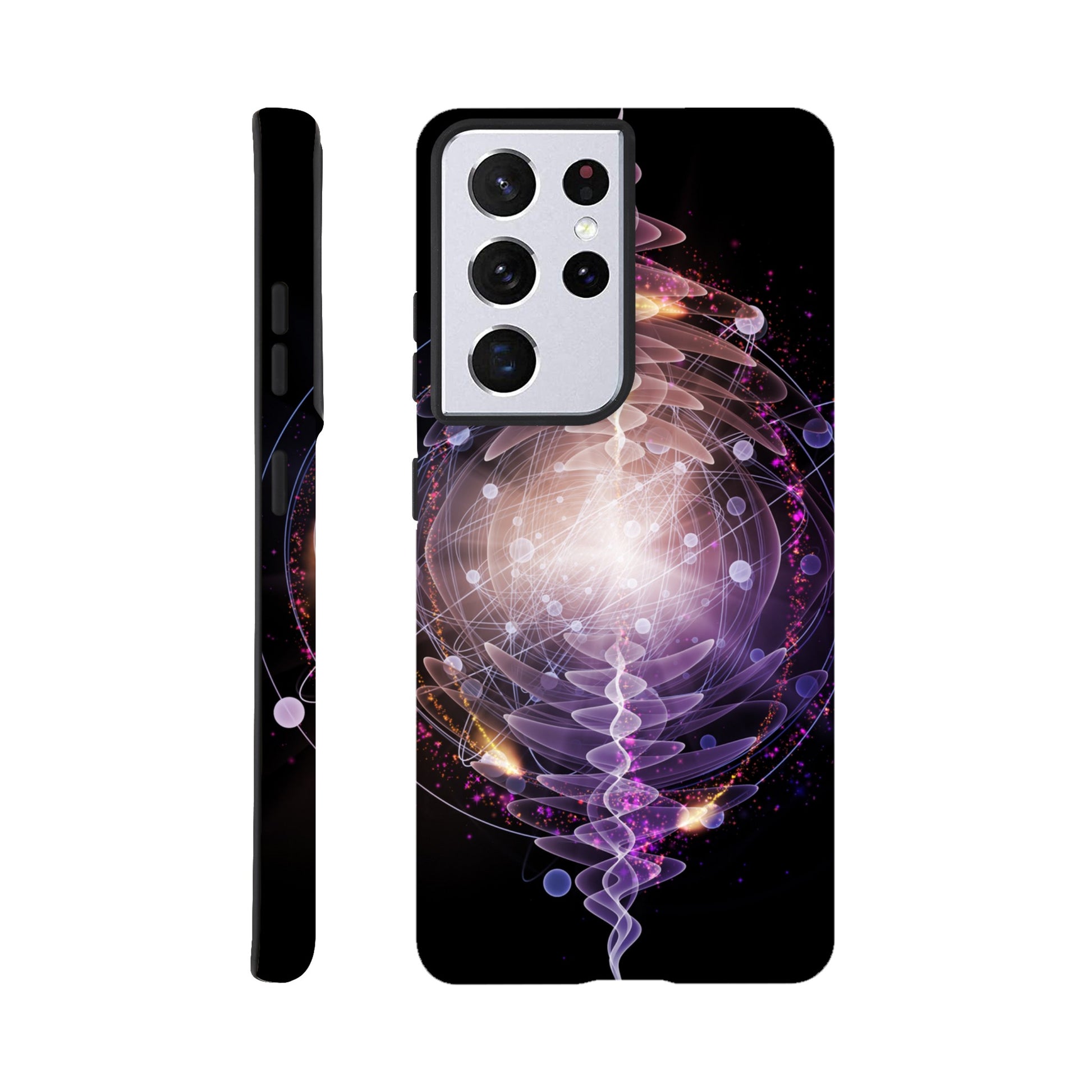 Beginning, Purple - Phone Tough Case Galaxy S21 Ultra Phone Case