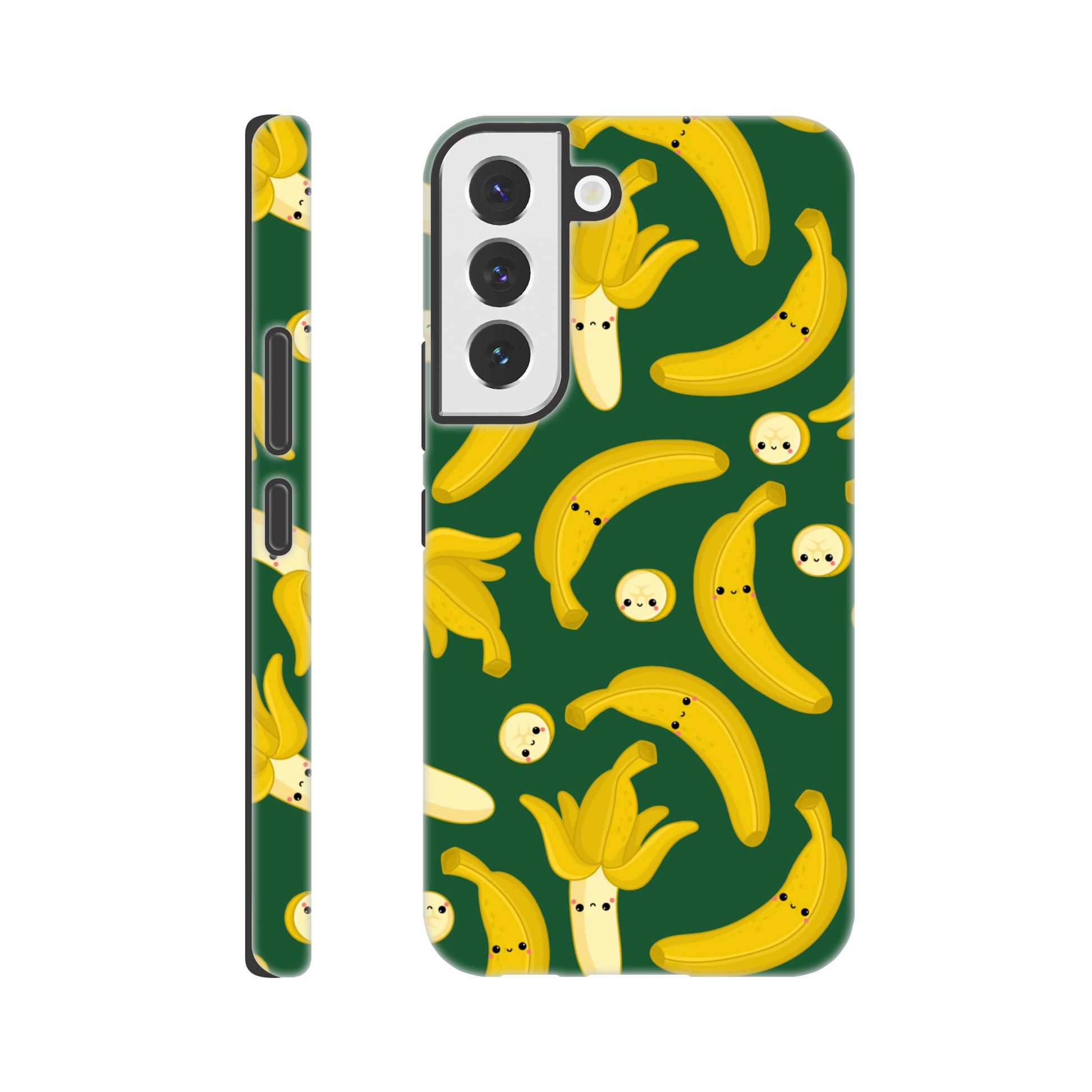 Happy Bananas - Phone Cases Tough case Samsung - Galaxy S22 Print Material Globally Fulfilled