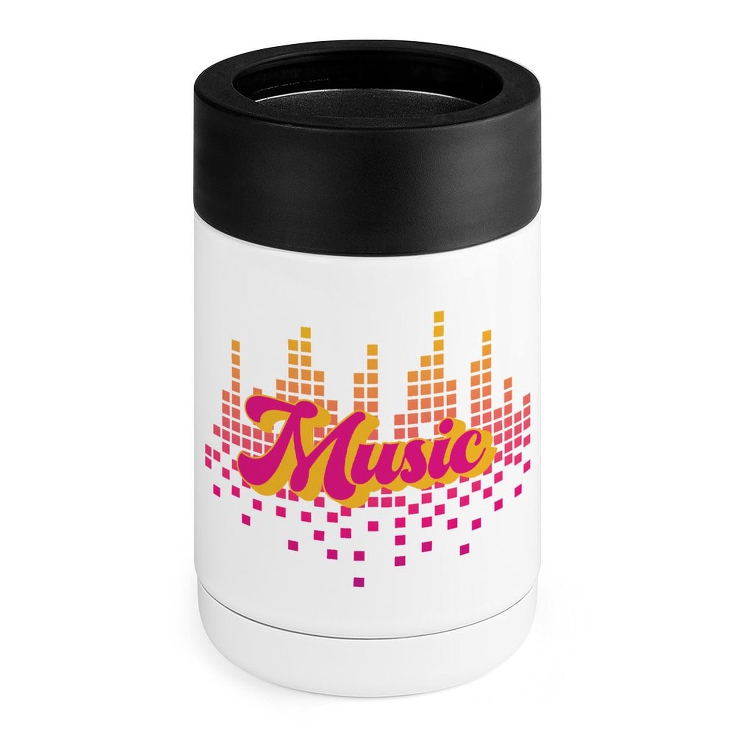 Music - Stainless Steel Can Cooler