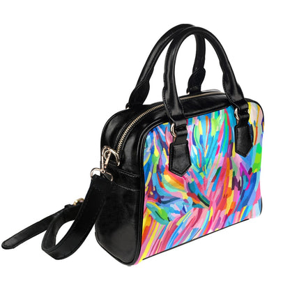 Brushstrokes - Shoulder Handbag