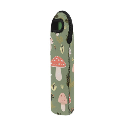 Toadstools - Neoprene Wine Bag