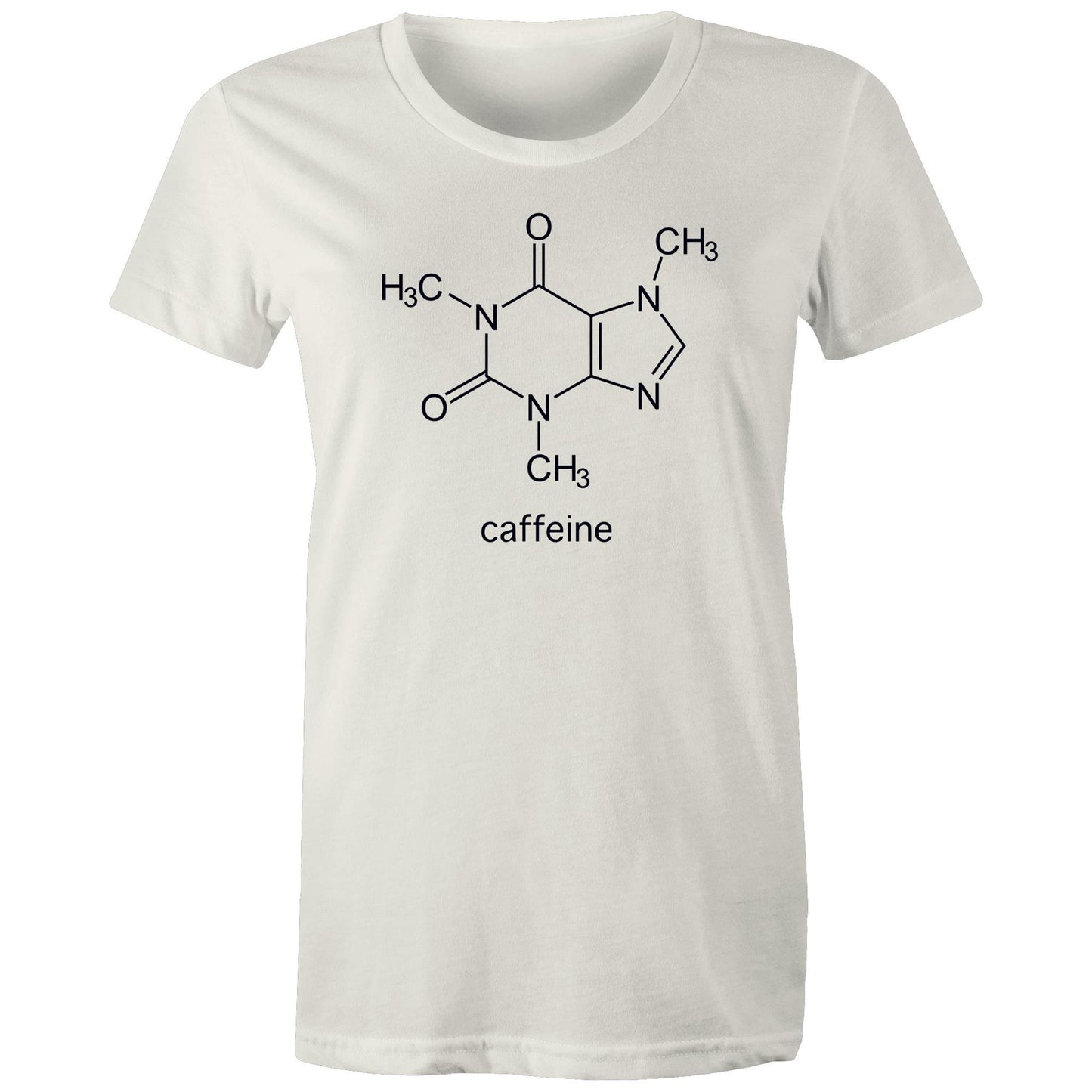 Caffeine Molecule - Womens T-shirt