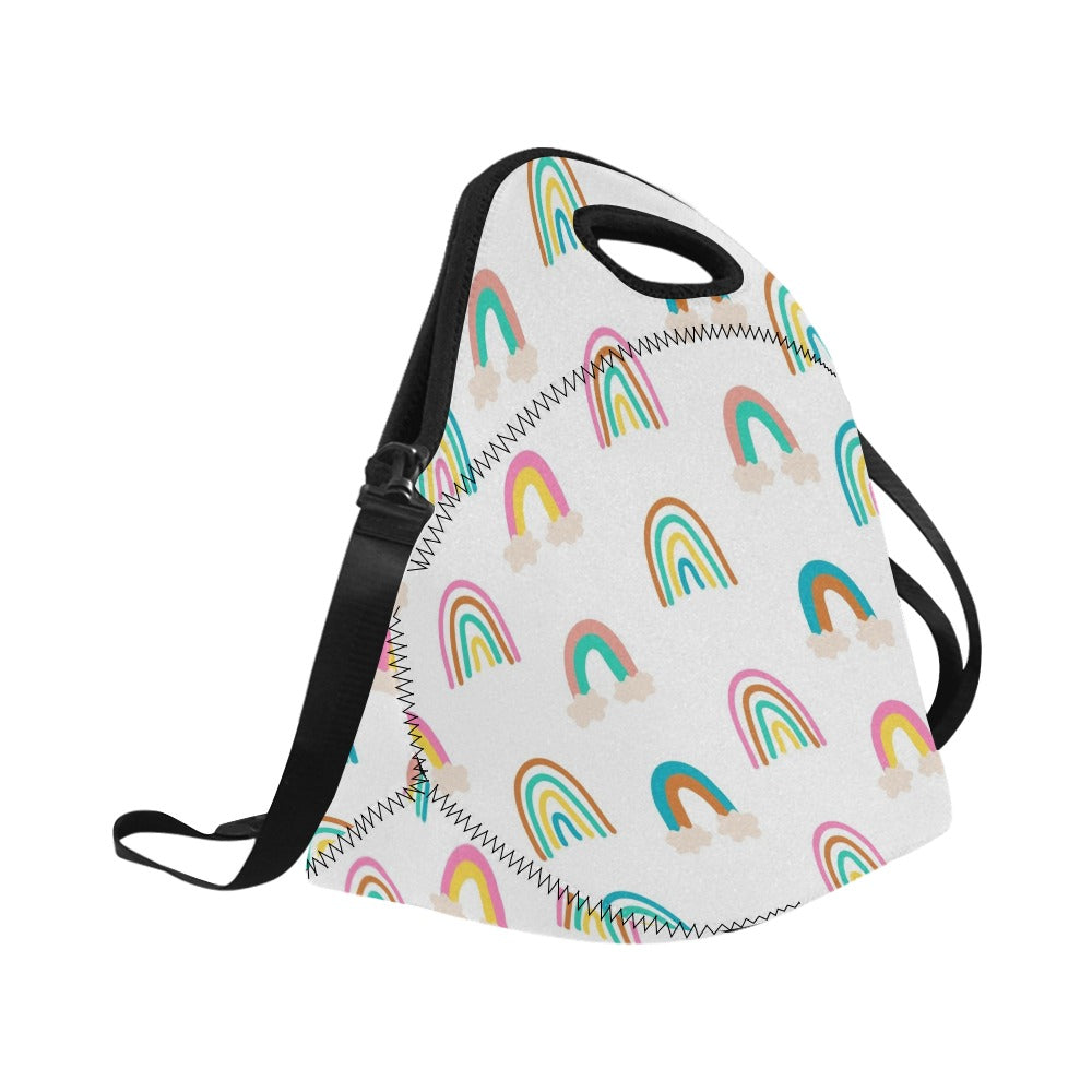 Cloud Rainbows - Neoprene Lunch Bag/Large