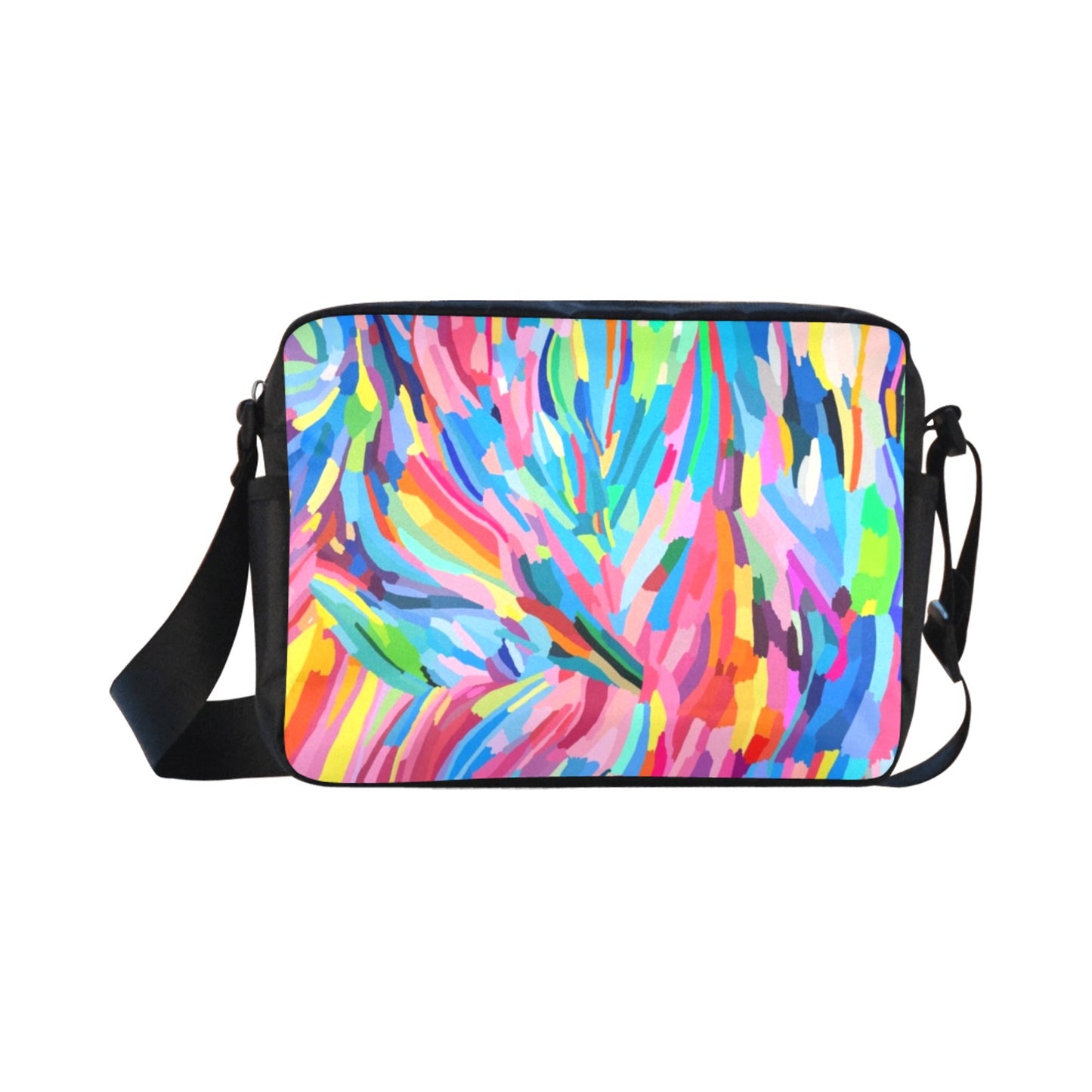 Brushstrokes - Classic Cross-body Nylon Bag