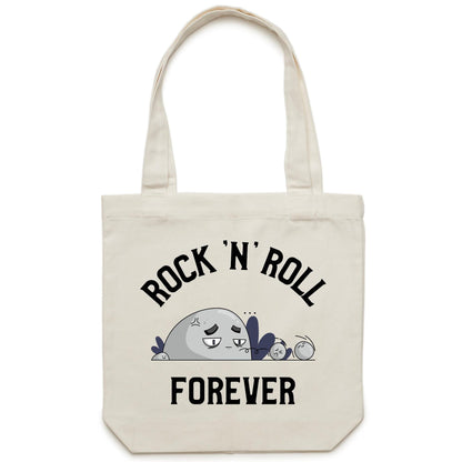 Rock And Roll Forever - Canvas Tote Bag