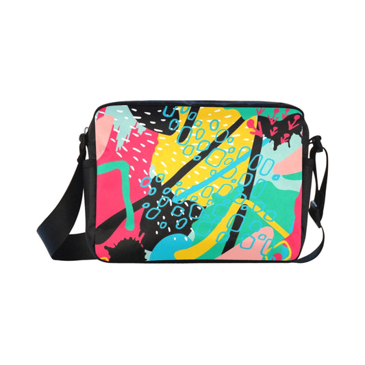 Bright And Colourful - Classic Cross-body Nylon Bags