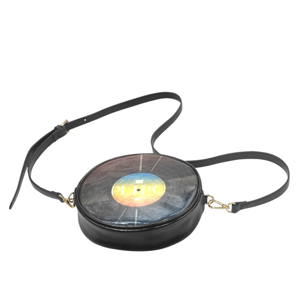 Vinyl Record - Round Sling Bag