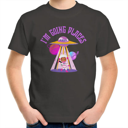 I'm Going Places, Space - Kids Youth T-Shirt