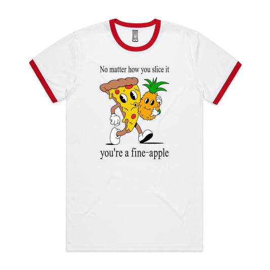 Pineapple Pizza - Staple Ringer Tee