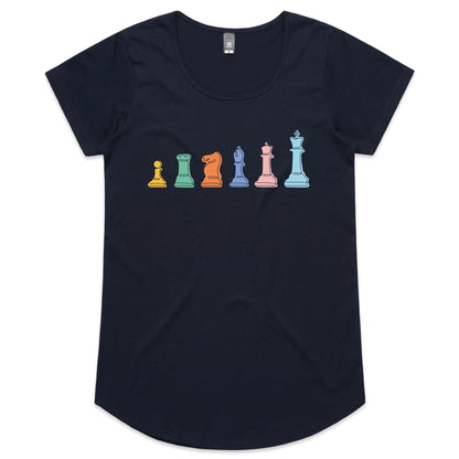 Chess - Womens Scoop Neck T-Shirt