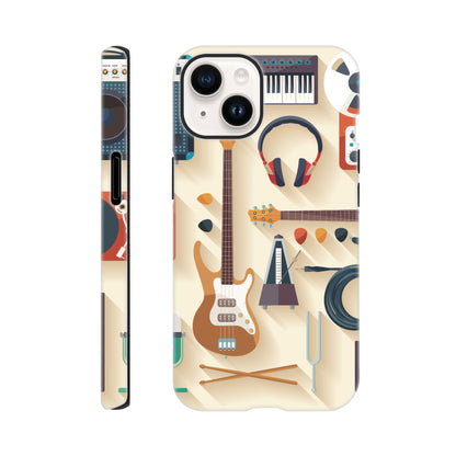 Music Time - Phone Tough case iPhone 14 Phone Case Globally Fulfilled Music