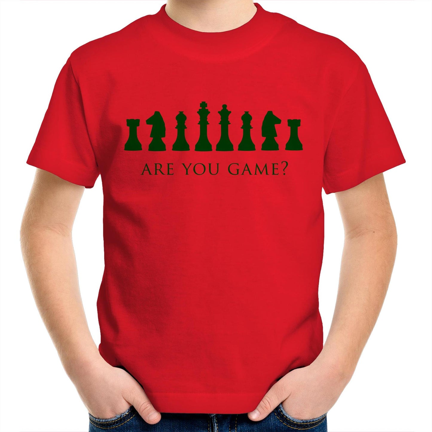 Are You Game, Chess Kids Youth T-Shirt