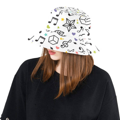 Music Time - Womens Bucket Hat