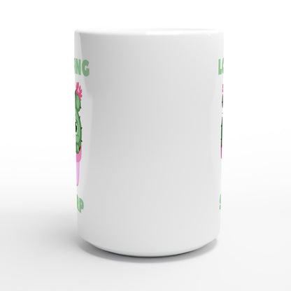 Cactus, Looking Sharp - White 15oz Ceramic Mug 15 oz Mug funny Globally Fulfilled plant