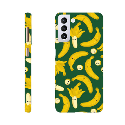 Happy Bananas - Phone Cases Slim case Samsung - Galaxy S21 Plus Print Material Globally Fulfilled