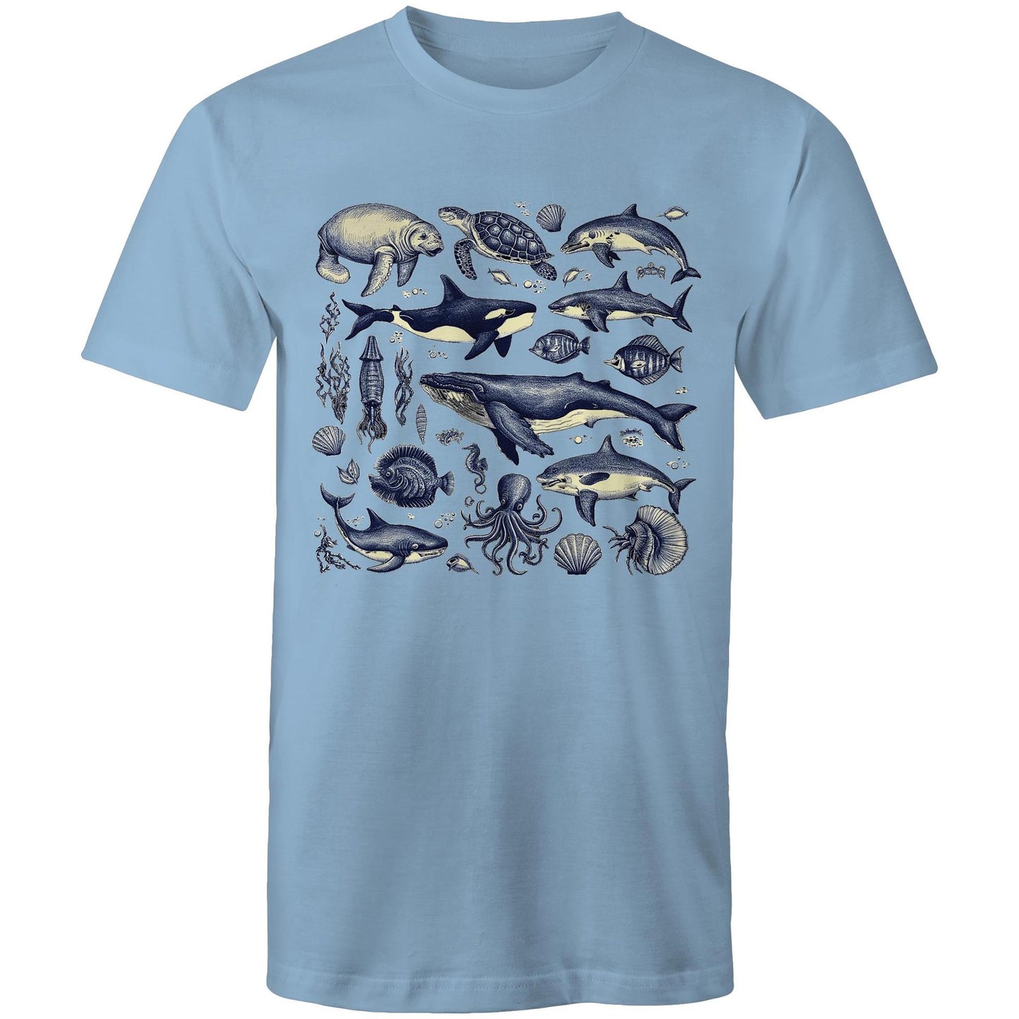 Sea Creatures - Mens T-Shirt