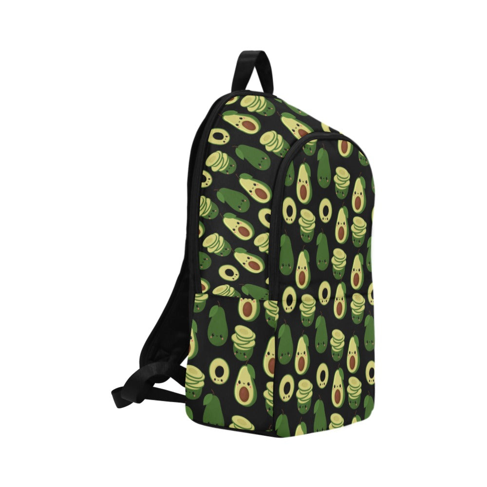 Cute Avocados - Fabric Backpack for Adult Adult Casual Backpack Food