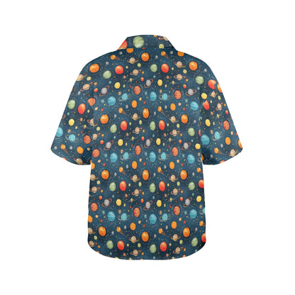 Galaxy - Womens Hawaiian Shirt