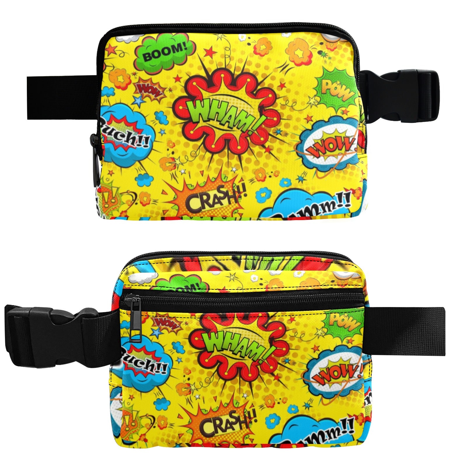 Comic Book Yellow - Belt Bag Belt Bag comic