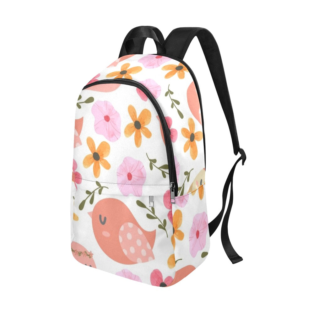 Lovely Birds - Fabric Backpack for Adult Adult Casual Backpack animal Printed Offshore