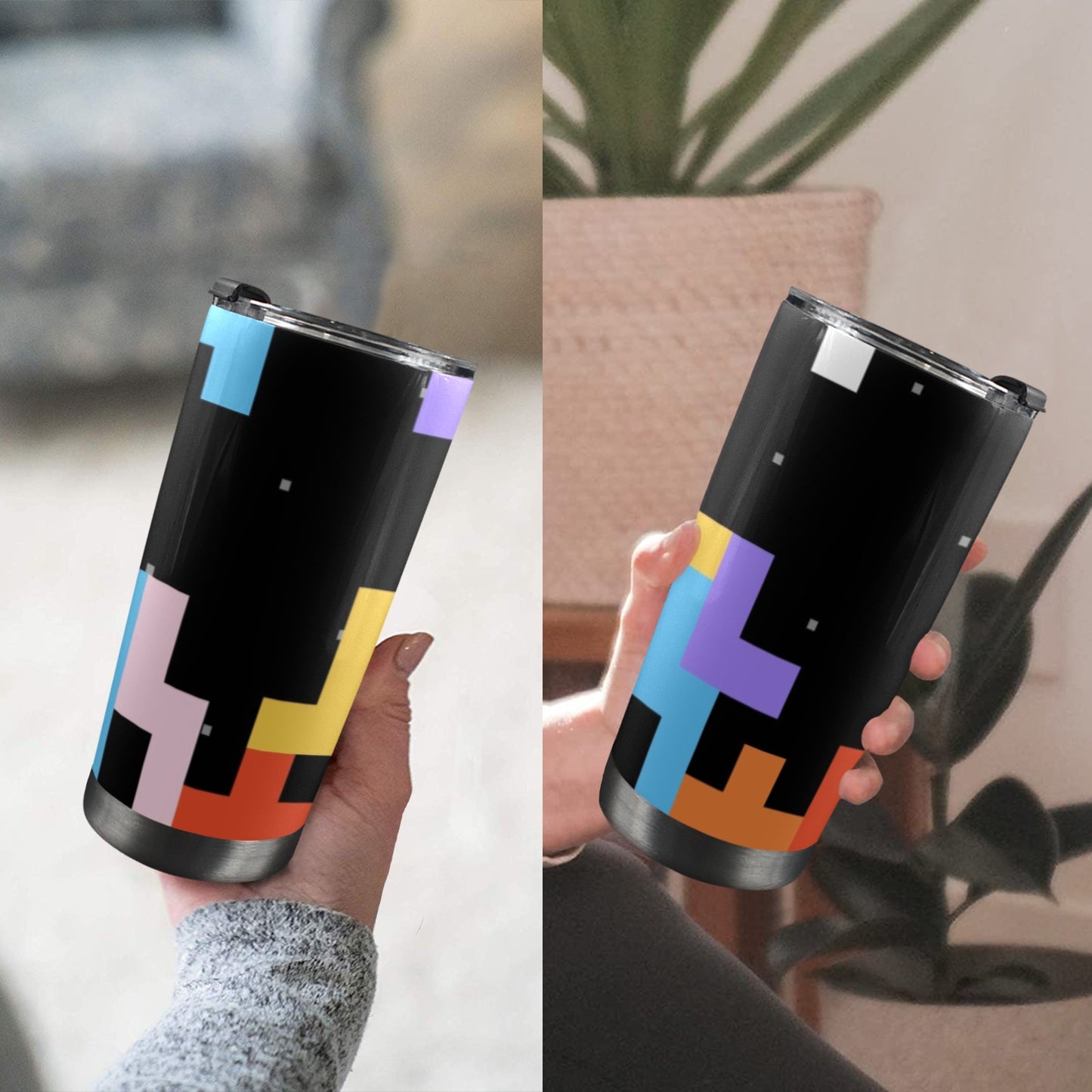 Tetris - 20oz Travel Mug / Tumbler