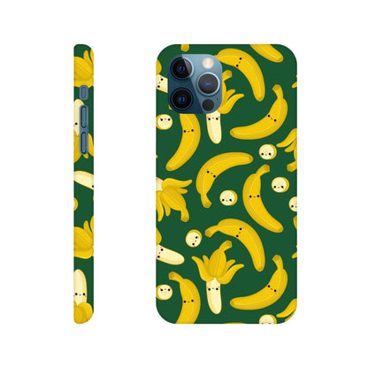 Happy Bananas - Phone Cases Slim case Apple - iPhone 12 Print Material Globally Fulfilled