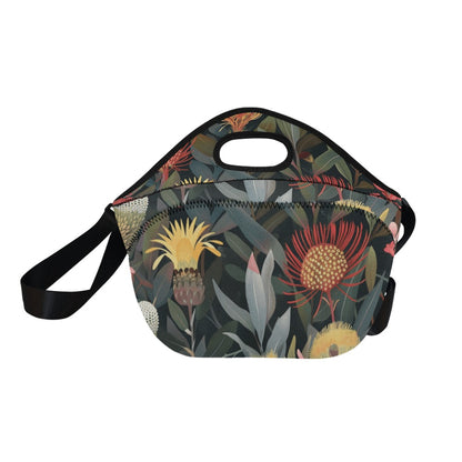 Australian Native Flowers - Neoprene Lunch Bag/Large