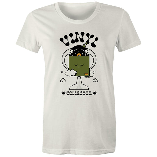 Vinyl Collector, Records - Womens T-shirt