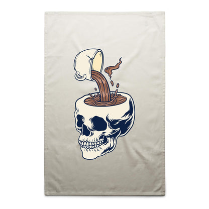 Coffee Skull - AS Colour Tea Towel