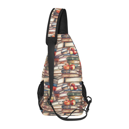 Watercolour Books - Chest Bag With Full Print