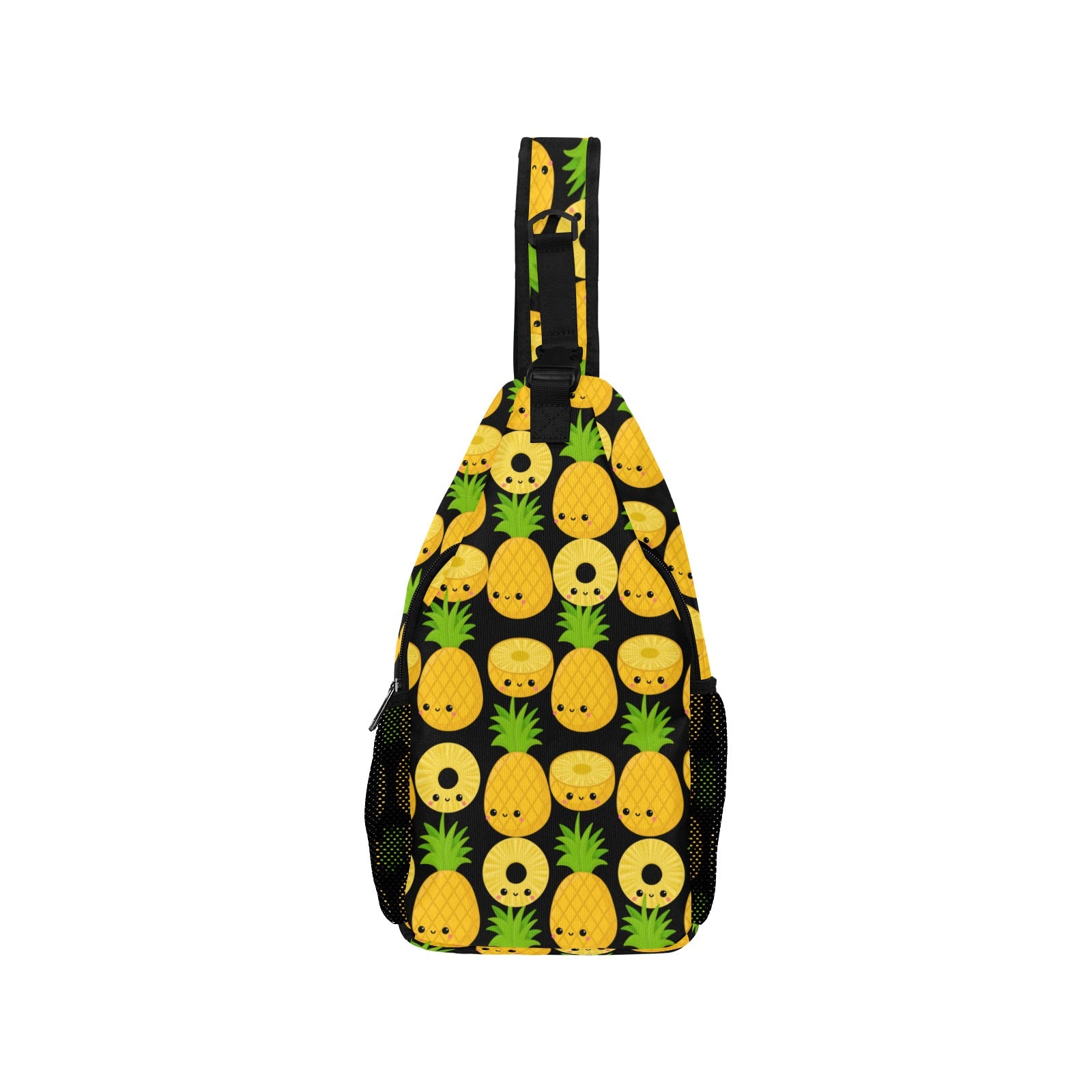 Happy Pineapples - Cross-Body Chest Bag Cross-Body Chest Bag