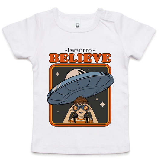 I Want To Believe, UFO - Baby T-shirt