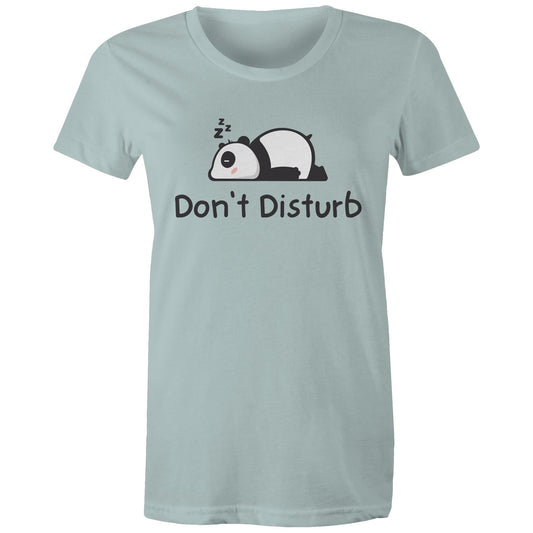 Panda, Don't Disturb - Womens T-shirt