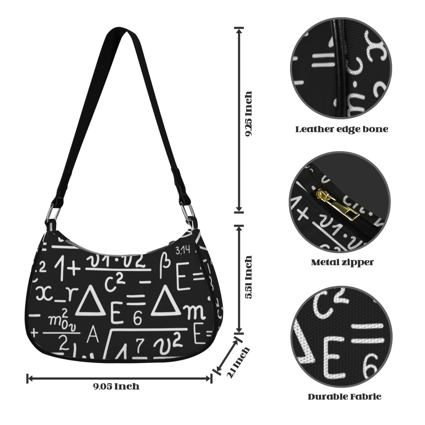 Mathematics - Small Shoulder Bag