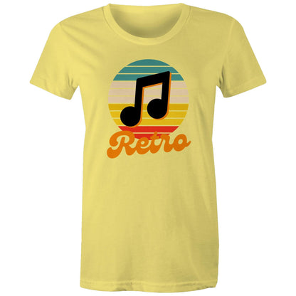 Retro Music - Womens T-shirt