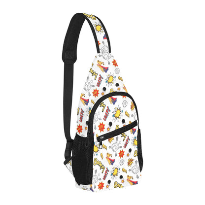 Super Dog - Chest Bag With Full Print