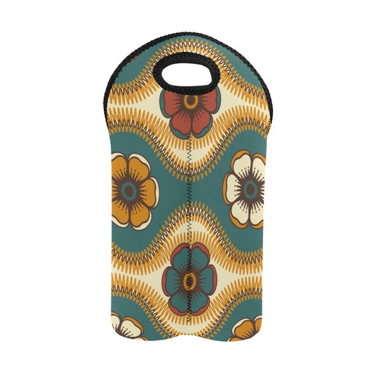 Vintage Floral - 2-Bottle Neoprene Wine Bag