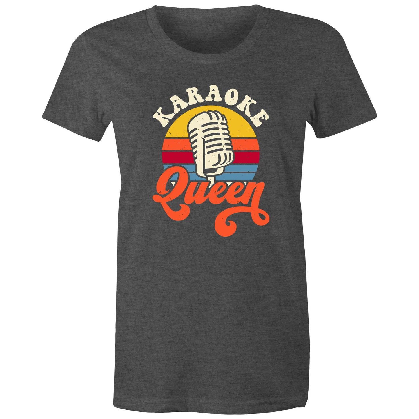 Karaoke Queen - Womens T-shirt