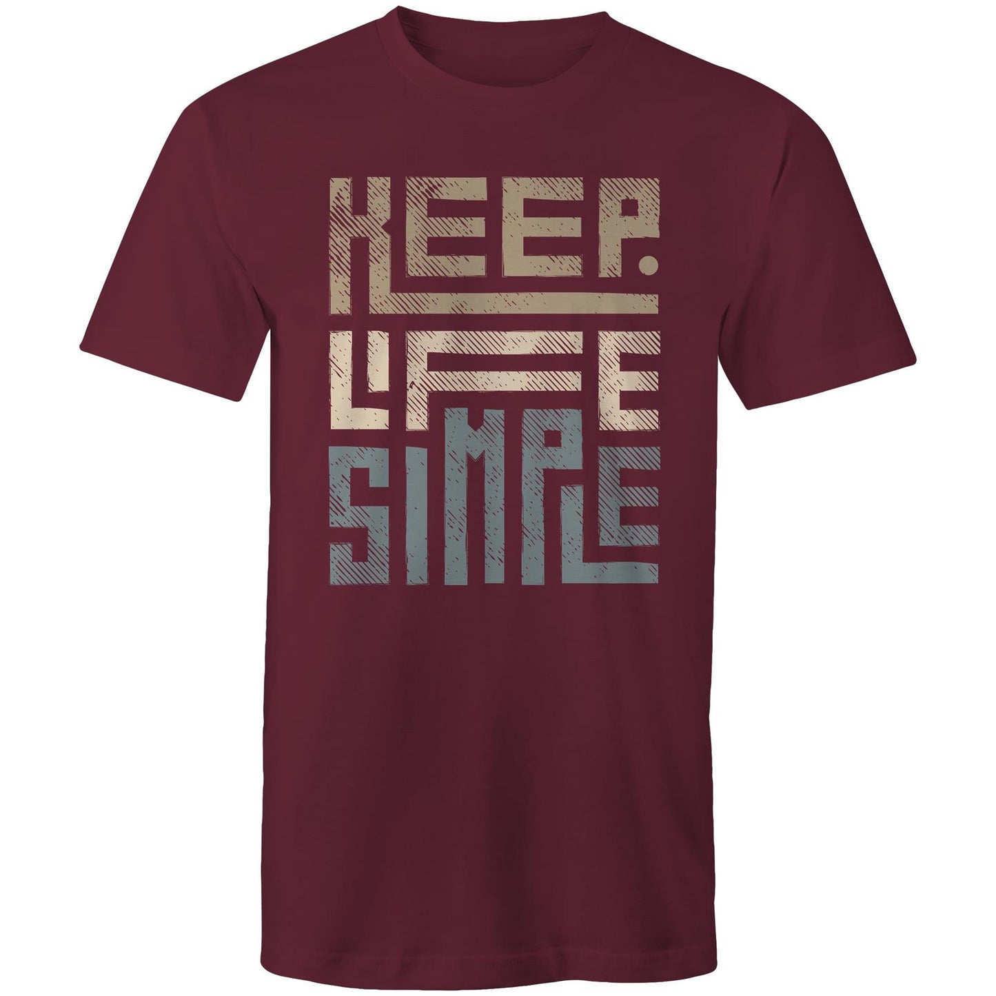 Keep Life Simple - Mens T-Shirt