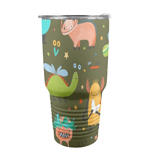 Monsters - 30oz Insulated Stainless Steel Mobile Tumbler