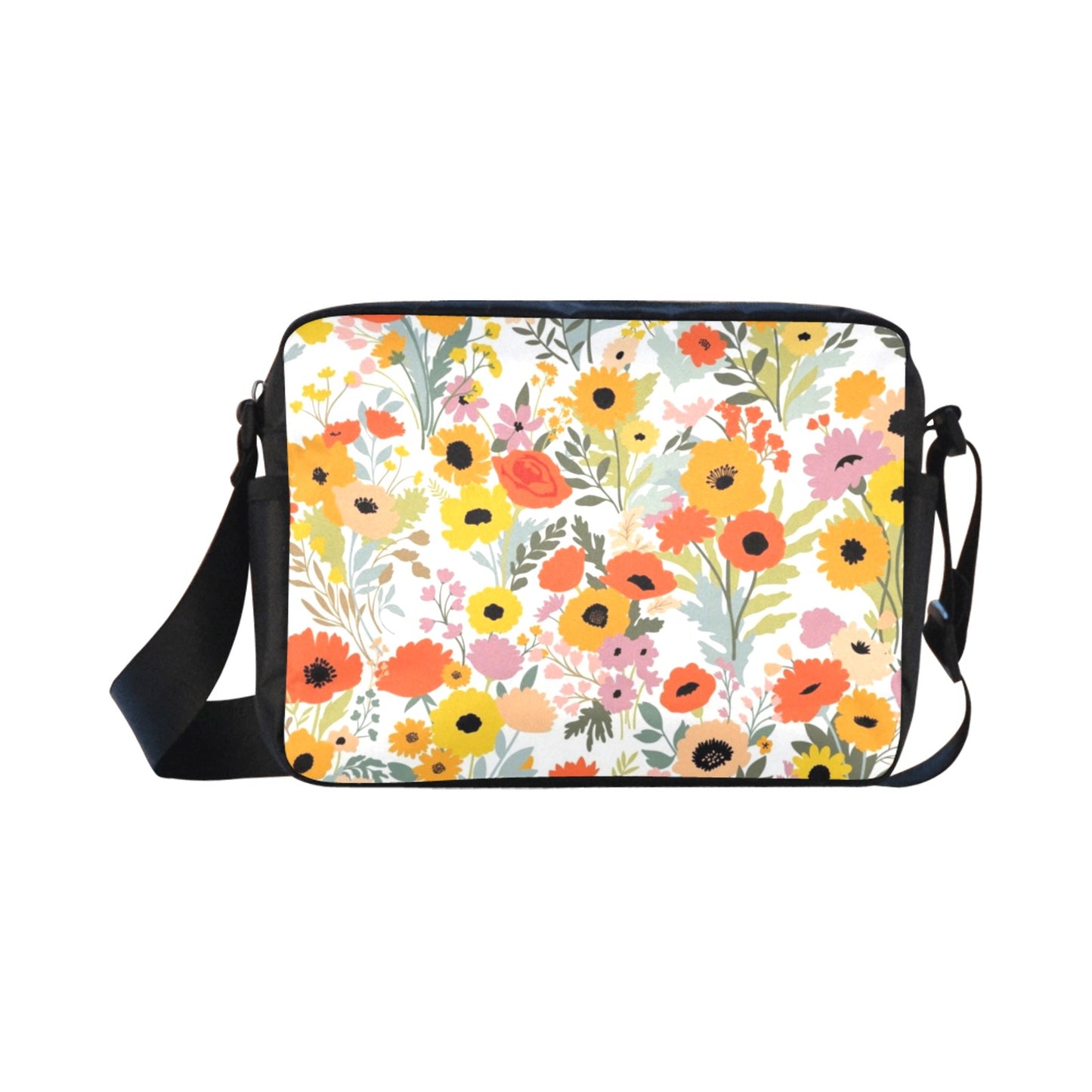 Fun Floral - Classic Cross-body Nylon Bag