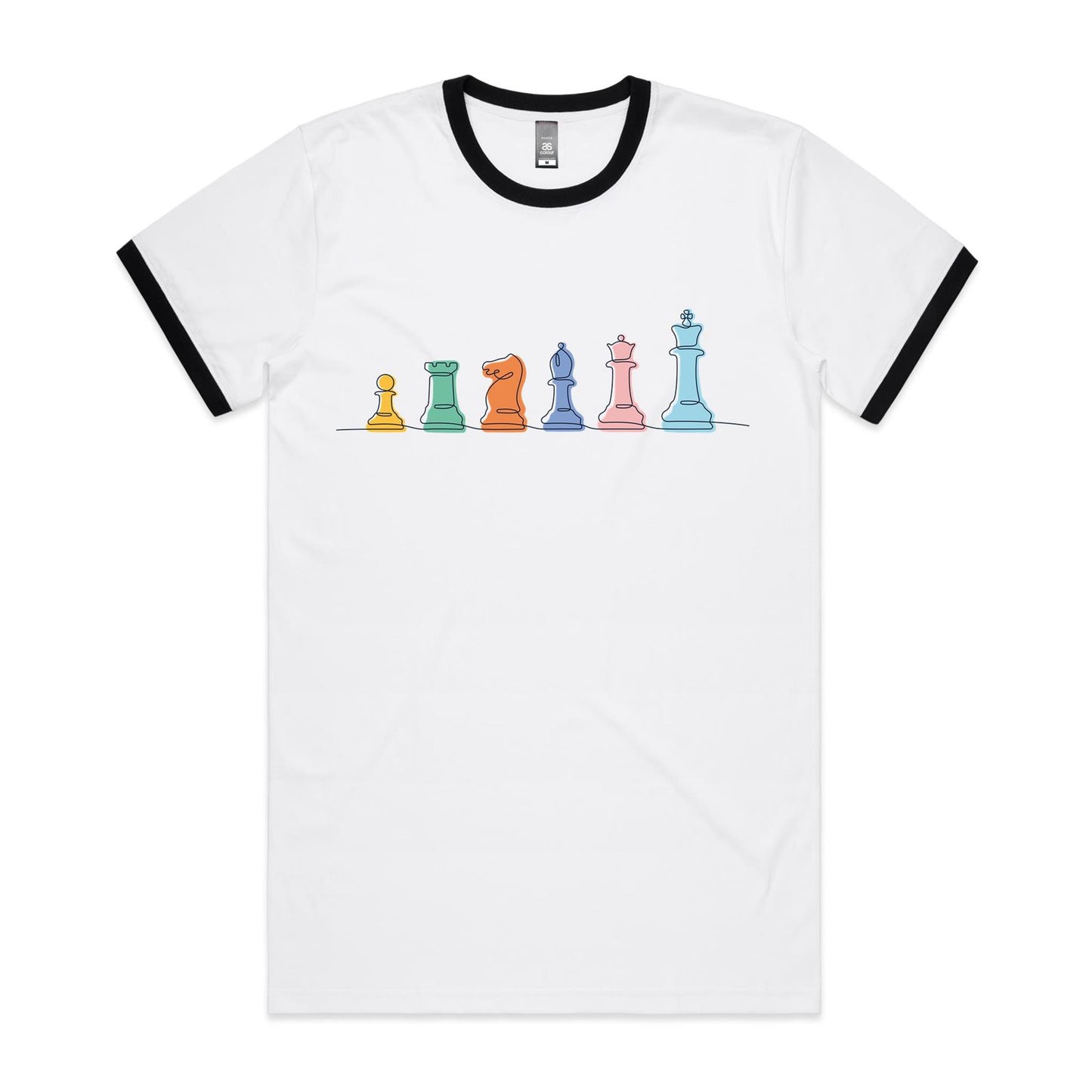 Chess - Staple Ringer Tee